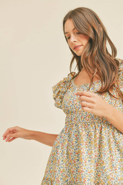 Caroline Floral Dress