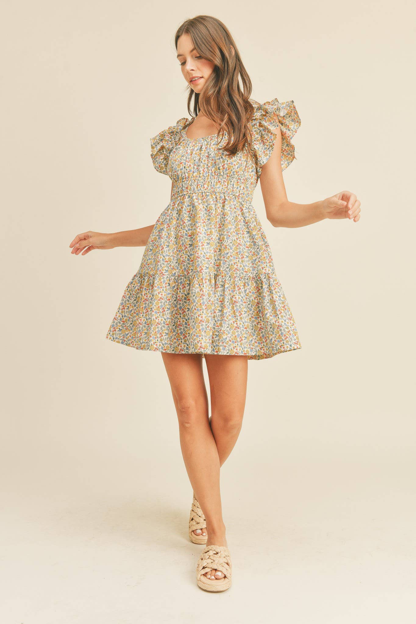 Caroline Floral Dress