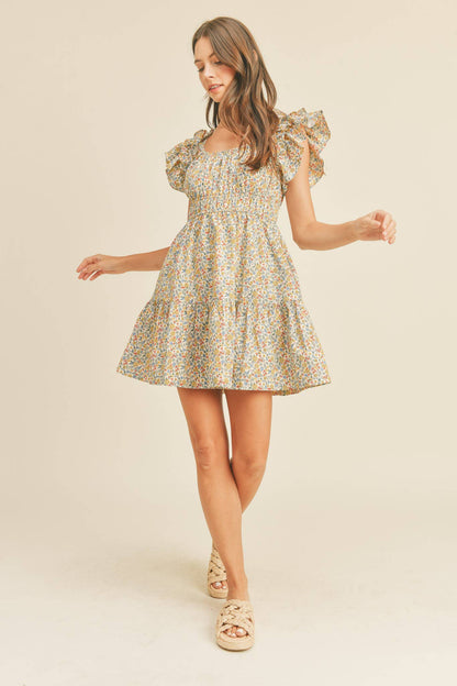 Caroline Floral Dress