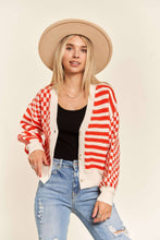 Load image into Gallery viewer, Brandi Stripe Cardigan