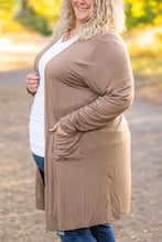 Load image into Gallery viewer, IN STOCK Classic Cardigan - Mocha FINAL SALE