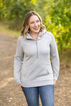 Load image into Gallery viewer, IN STOCK Scuba HalfZip Hoodie - Light Grey