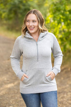 Load image into Gallery viewer, IN STOCK Scuba HalfZip Hoodie - Light Grey