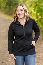 Load image into Gallery viewer, IN STOCK Scuba HalfZip Hoodie - Black