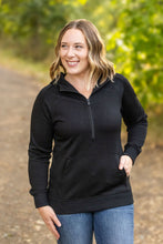 Load image into Gallery viewer, IN STOCK Scuba HalfZip Hoodie - Black