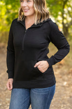 Load image into Gallery viewer, IN STOCK Scuba HalfZip Hoodie - Black