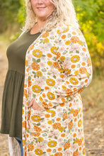 Load image into Gallery viewer, IN STOCK Classic Cardigan - Fall Boho Floral FINAL SALE