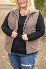 Load image into Gallery viewer, IN STOCK Corduroy Vest - Mocha FINAL SALE