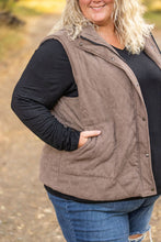 Load image into Gallery viewer, IN STOCK Corduroy Vest - Mocha FINAL SALE