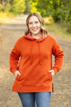 Load image into Gallery viewer, IN STOCK Vintage Wash Hoodie - Rust FINAL SALE