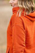 Load image into Gallery viewer, IN STOCK Vintage Wash Hoodie - Rust FINAL SALE