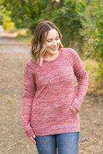 Load image into Gallery viewer, Hannah Pocket Pullover-Red