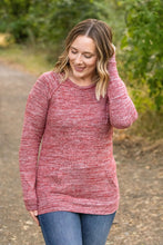 Load image into Gallery viewer, Hannah Pocket Pullover-Red