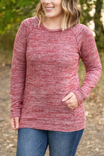 Load image into Gallery viewer, Hannah Pocket Pullover-Red