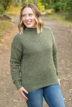 Load image into Gallery viewer, Molly Crew Sweater- Olive