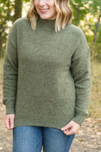 Load image into Gallery viewer, Molly Crew Sweater- Olive