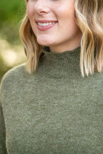 Load image into Gallery viewer, Molly Crew Sweater- Olive