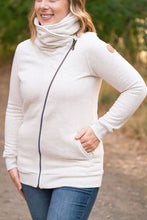 Load image into Gallery viewer, IN STOCK Quinn ZipUp Cowl - Oatmeal