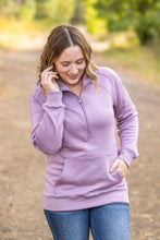 Load image into Gallery viewer, IN STOCK Scuba HalfZip Hoodie - Lavender