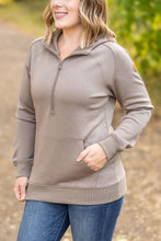 Load image into Gallery viewer, IN STOCK Scuba HalfZip Hoodie - Mocha