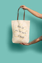 Load image into Gallery viewer, Kid&#39;s Crap Tote Bag (mothers day, spring, easter)