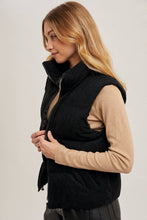 Load image into Gallery viewer, Hana Corded Puffer Vest