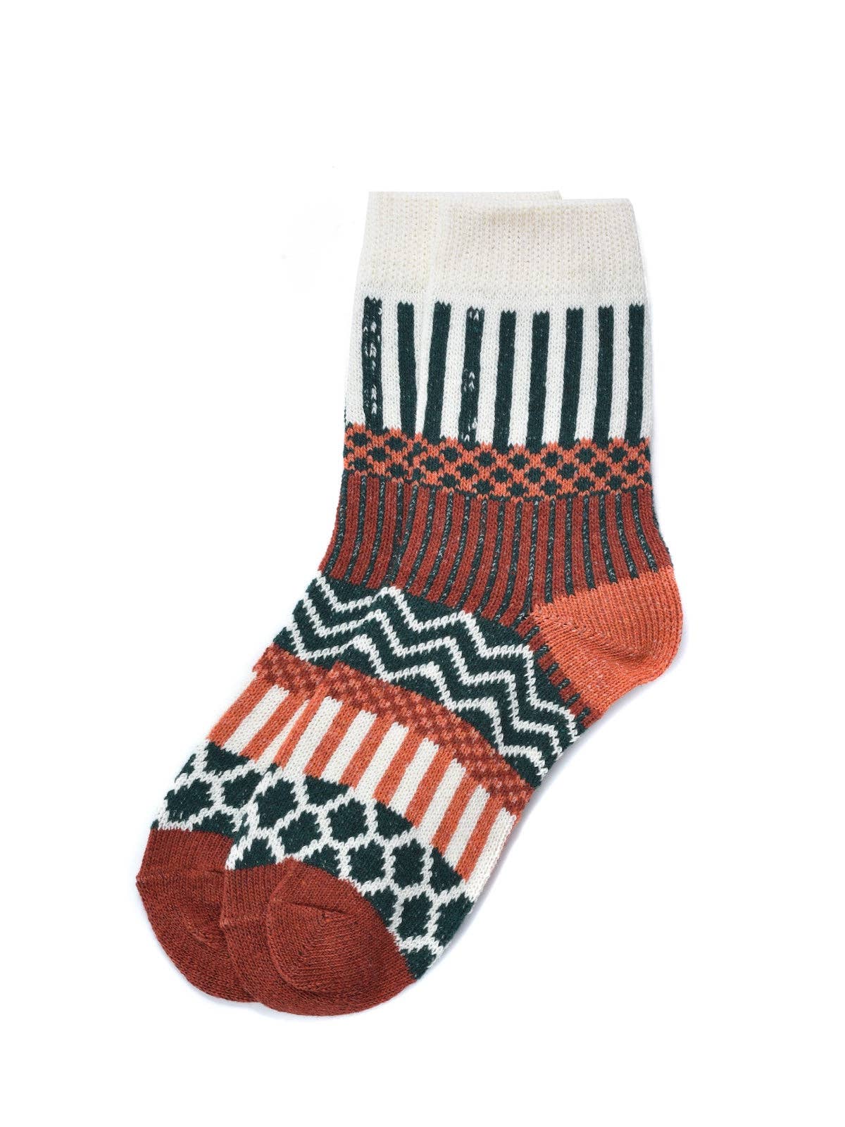 Bohemian Wool-Blend Socks