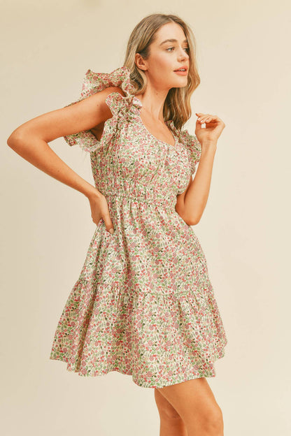 Caroline Floral Dress