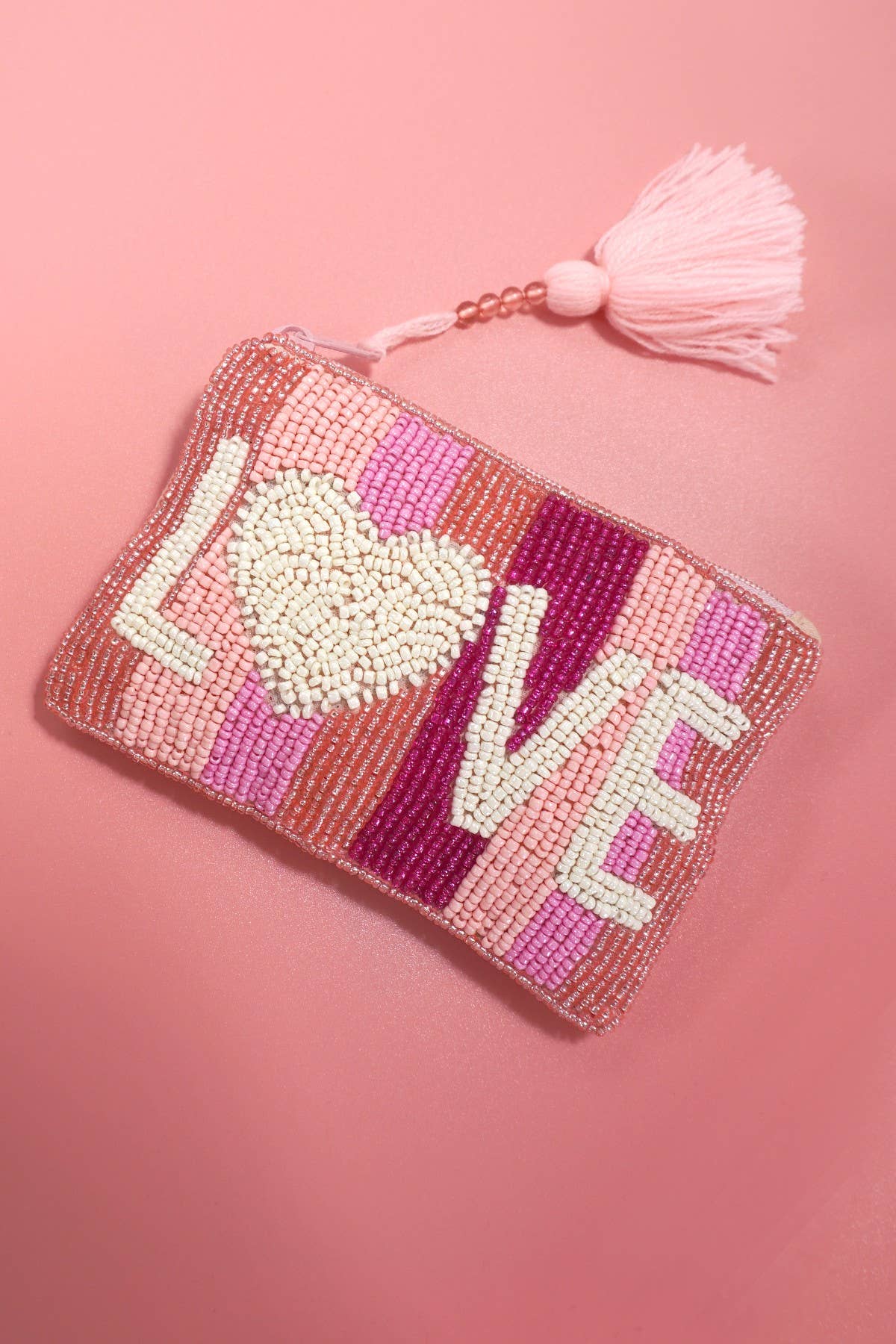 Love Me Beaded Coin Purse- 91CP894