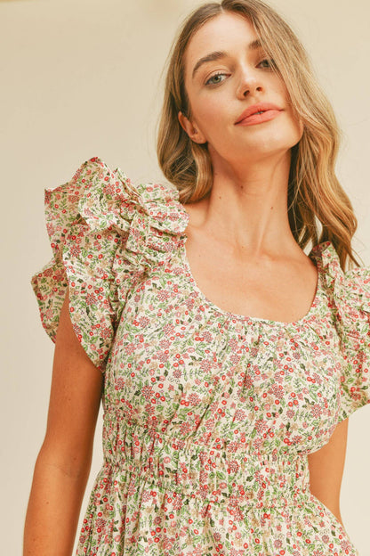 Caroline Floral Dress