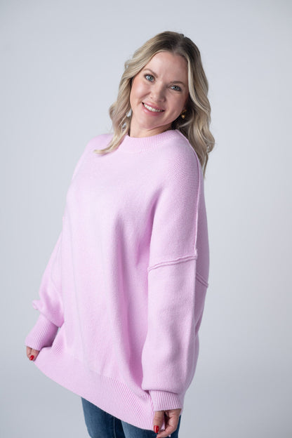 Aurora Cozy Sweater - Pink