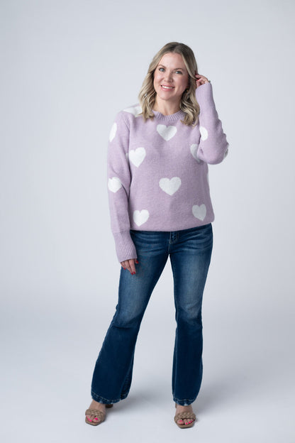 Endless Love Sweater - Lavender