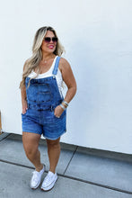 Load image into Gallery viewer, Blakeley Kaci Short Denim Overalls