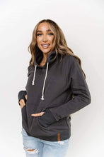 Load image into Gallery viewer, Ampersand Staple Hoodie- Charcoal