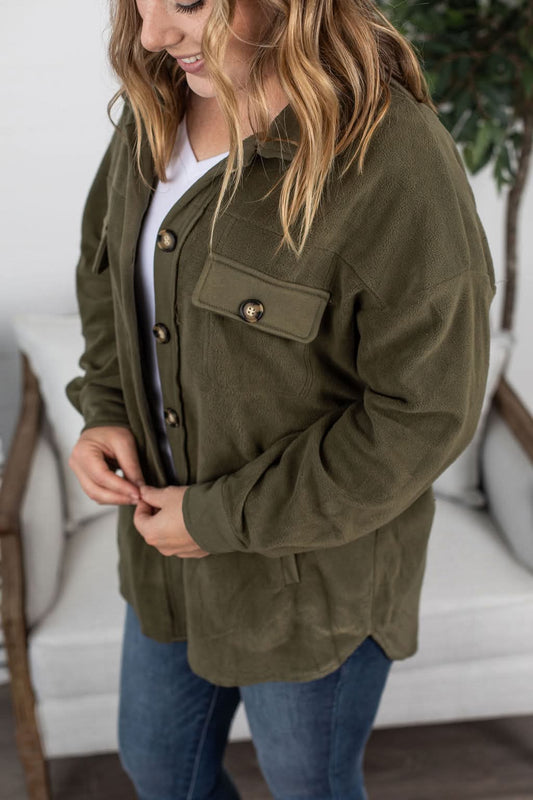 Jordan Fleece Shacket