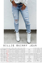 Load image into Gallery viewer, Billie Distressed Skinny Jeans