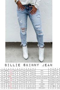 Billie Distressed Skinny Jeans