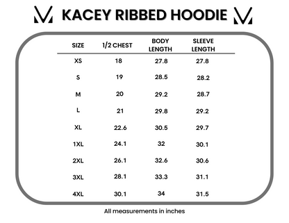 IN STOCK Kacey Ribbed Hoodie - Mulberry