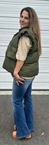 Olive My Heart Vest