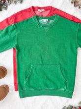 Load image into Gallery viewer, IN STOCK Vintage Wash Pocket Pullover - Green