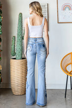 Load image into Gallery viewer, Stary Nights Studded Patch Denim