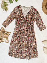 Load image into Gallery viewer, IN STOCK Taylor Dress - Mocha Floral | Women&#39;s Dress