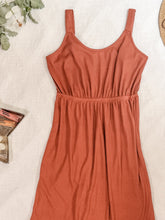 Load image into Gallery viewer, IN STOCK Reagan Ribbed Midi Dress - Rust | Women&#39;s Dress FINAL SALE