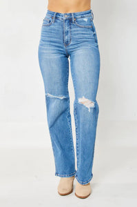 Judy Blue Straight Leg Tummy Control Jeans