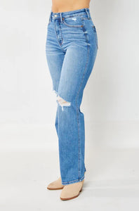 Judy Blue Straight Leg Tummy Control Jeans