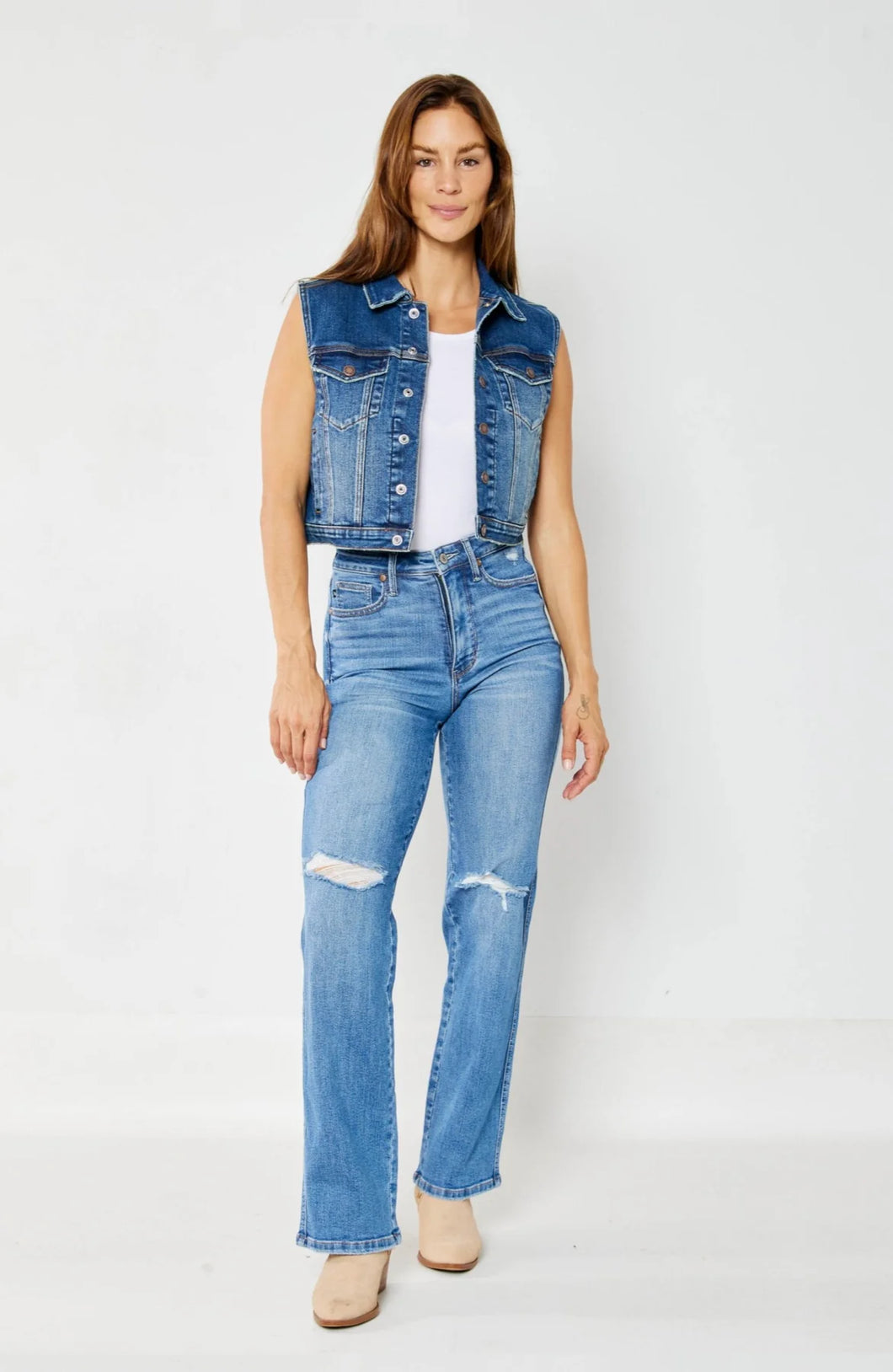 Judy Blue Straight Leg Tummy Control Jeans