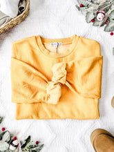 Load image into Gallery viewer, IN STOCK Vintage Wash Pullover - Mustard FINAL SALE