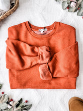 Load image into Gallery viewer, IN STOCK Vintage Wash Pullover - Rust FINAL SALE