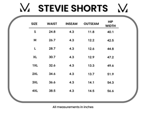 Stevie Shorts- Capri Blue