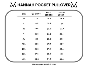 Hannah Pocket Pullover-Red